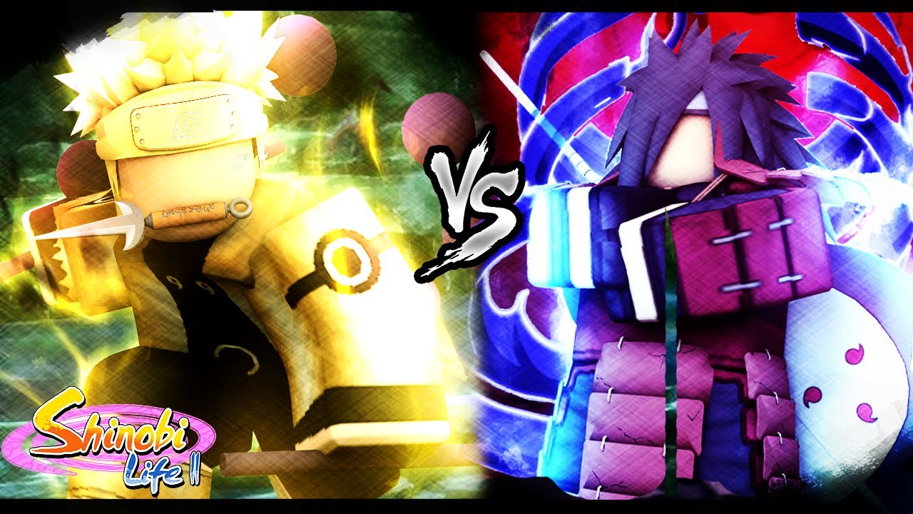 🔥9 Tails Kurama Chakra Mode vs Susanoo in Shinobi Life 2 - YouTube