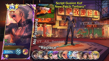 New!! Script Skin Gusion KOF - K