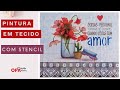 Live (27/05/20) | Pintura com Stencil Papoulas | Mayumi Takushi | OPA CRIANDO ARTE