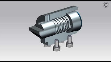 Modeling of Locking Device in NX10.0 - Part #7 (Assembly)