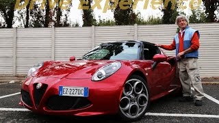 Historical Alfa Romeo Test Driver on the 4C Spider  Davide Cironi Drive Experience (SUBS)
