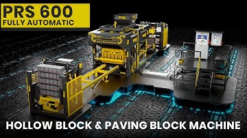 “PRS 600” Fully Automatic Hollow Block and Paving Block Machine