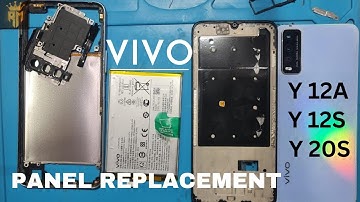 Vivo Y12A & Y20 Screen Replacement || Step By Step Panel Change || Replace it Yourself