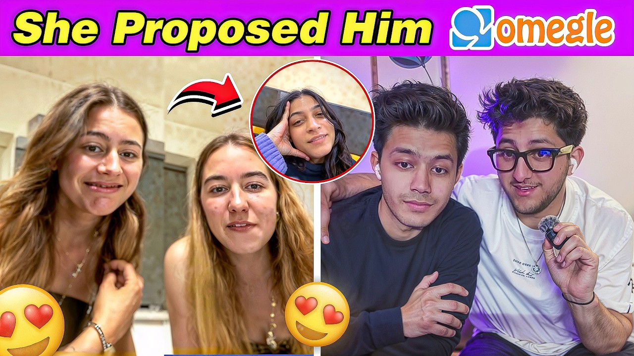 Asking Girls To Rate Us On Omegle 😂 As Gaming And Ayush Bhandari On Omegle