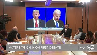 Arizona voters weigh in on first Presidential debate