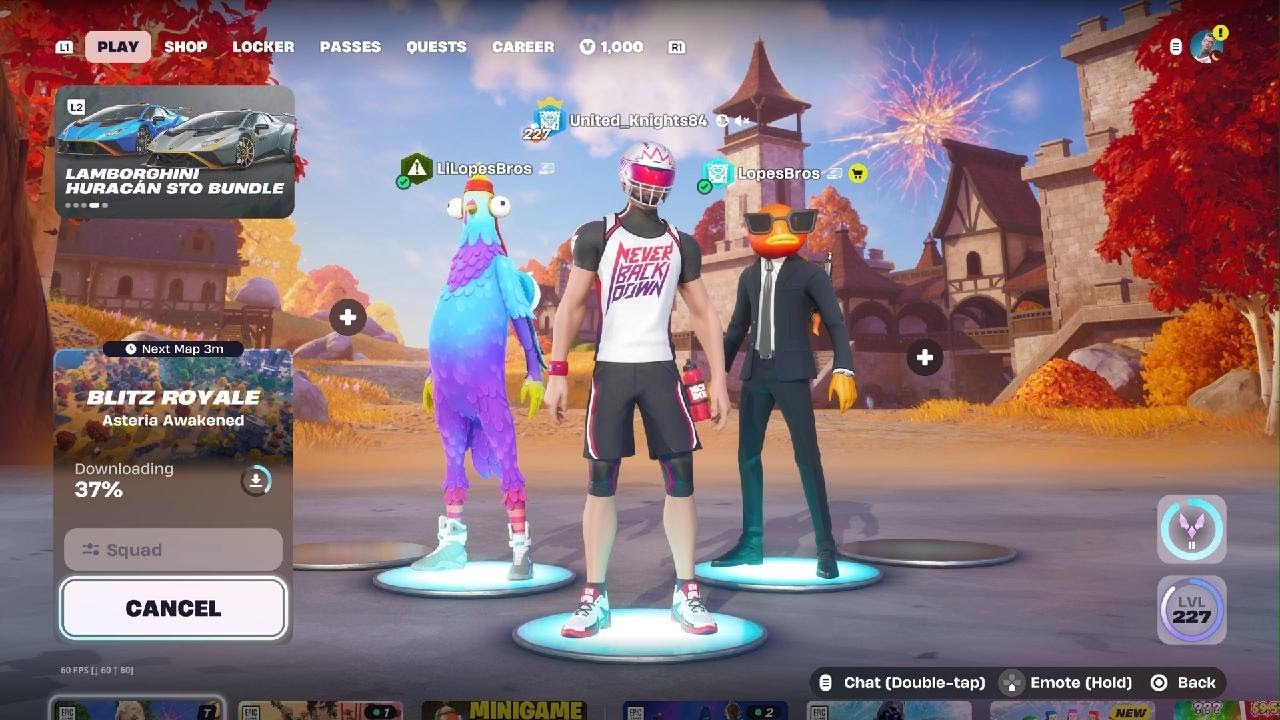 Fortnite Blitz Royale Astoria Awakened ❕ Playing with my brothers 😝 LopesBros