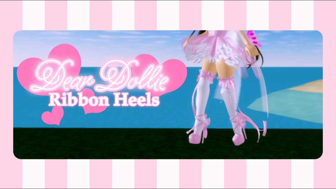 Royale High Buying The Dear Dollie Ribbon Heels - roblox gameplay royale high buying the large train bow