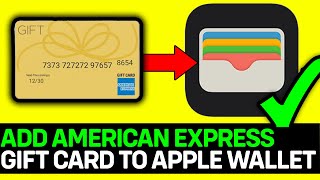 How To Add American Express Gift Card To Apple Wallet 2026 screenshot 4