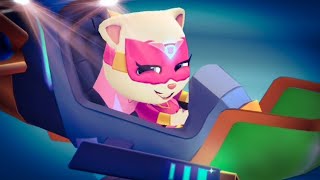 Talking Tom HERO Dash : Race on a laser Ship 1st Gameplay | OFFLINE Games Mix | Android & IOS Games screenshot 3