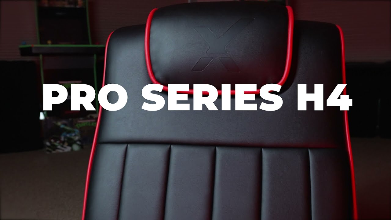 X Rocker Pro Series H4 Floor Rocking Gaming Chair with Audio and