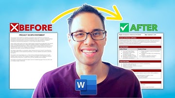 Writing a Project Scope Statement in 10 Minutes! (FREE Template!)
