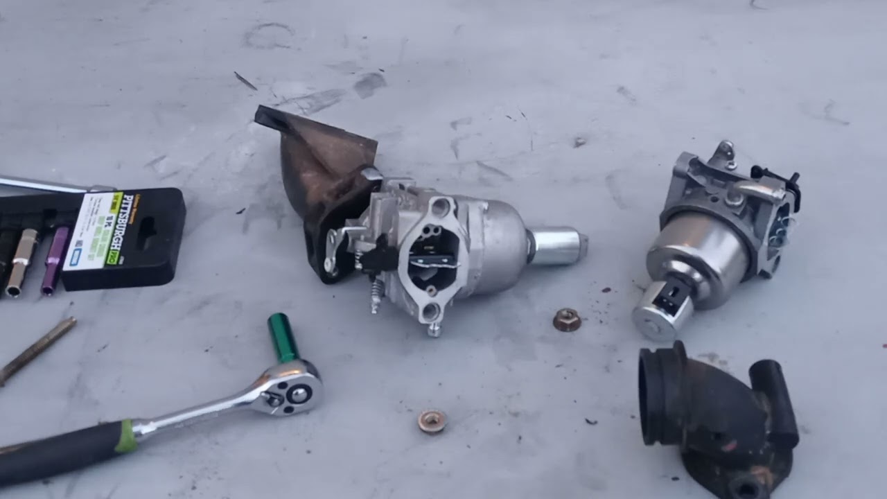 RDMJ.TRACTORES.COMO CAMBIAR CARBURADOR RAPIDAMENTE Y FACIL UN MOTOR BRIGGS UN SOLO CILINDRO