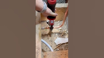The easiest way to connect pipes! #asmr #shorts #foryou #howto #tools #howto #diy #subscribe
