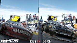 Aston Martin Db9 Vs Aston Martin Dbr9 Comparison - Nfs Prostreet