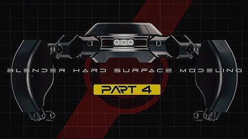 Part 4-Blender Beginner Tutorial (Hard surface-modeling)