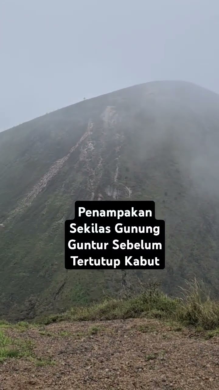 Gunung Guntur Garut Yang Indah