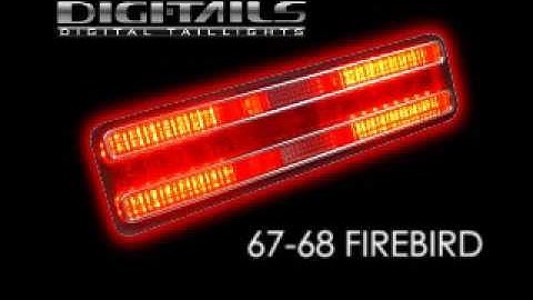 Digi-Tails 1967-68 Pontiac Firebird Sequential LED Tail Lights
