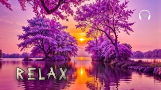 Relaxing Piano Music for Inner Peace | Golden Sunset Reflections