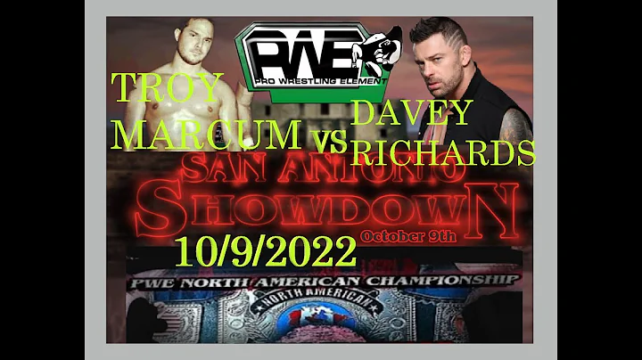 Davey Richards vs Troy Marcum for the Pro Wrestlin...