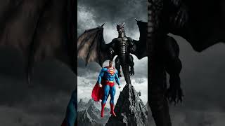 Superman vs black dragon
