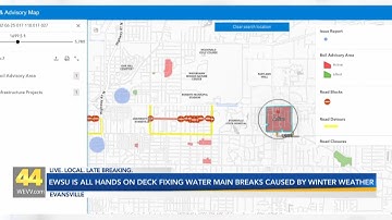 EWSU introduces new interactive map to help the community keep track of projects and advisories