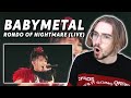 THAT INTRO THOUGH!! | BABYMETAL - Rondo of Nightmare Live @ Budokan Black Night (REACTION)