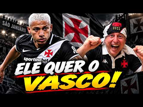 REVELAÇÃO!l RICHARLISON ACEITA JOGAR NO VASCO, MAS HÁ UM PROBLEMA.
