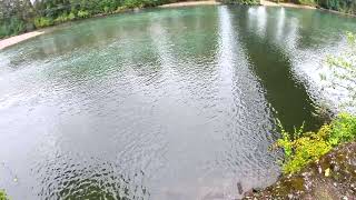 The Snohomish river only moved an inch.
