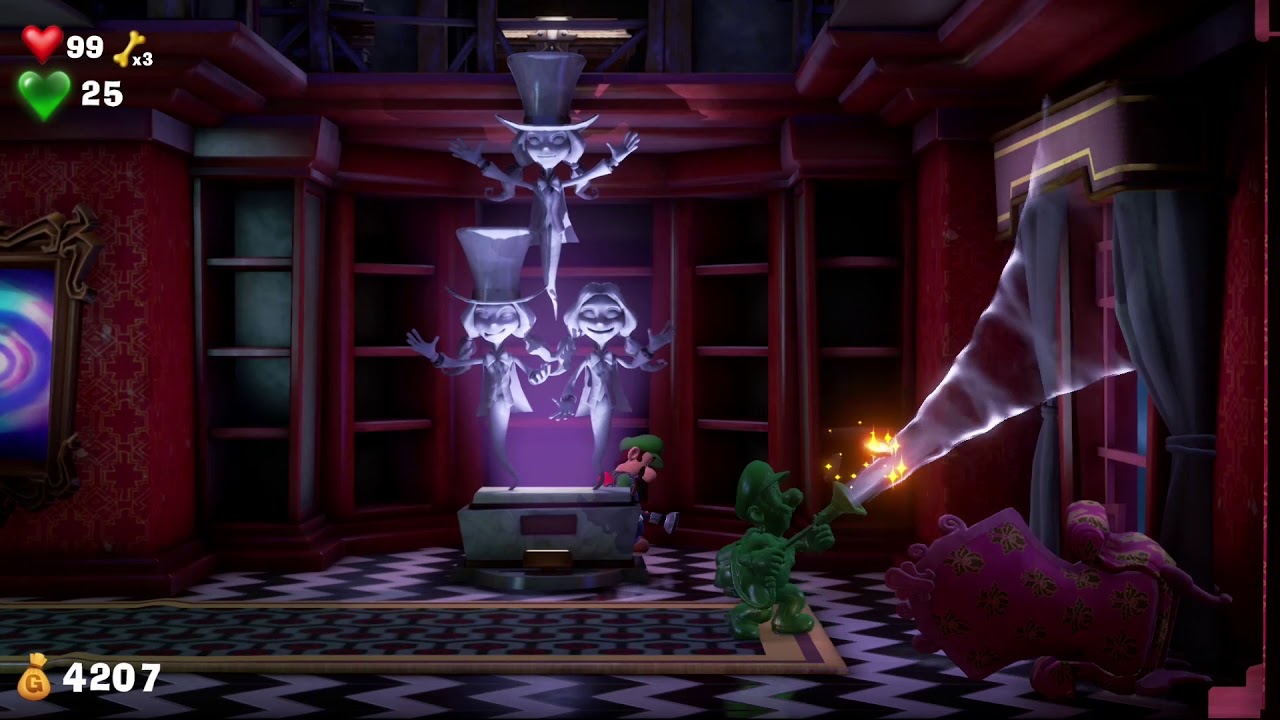 Switch ルイージマンション3 初見プレー61(11階:マジックフロア ホール、ランドリールーム、ミラーバスルーム) YouTube Switch ルイージマンション3 初見プレー61(11階:マジックフロア ホール、ランドリールーム、ミラーバスルーム) YouTube