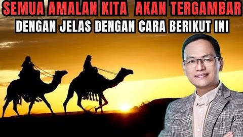 Semua AMALAN kita akan TERGAMBAR dengan jelas dengan cara berikut ini#syaifulkarim#spiritual#sufi