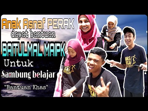 VLOG day 3 HIASMEGA: Anak Asnaf Perak dapat bantuan BAITULMAL MAIPK (SPECIAL) untuk sambung belajar!