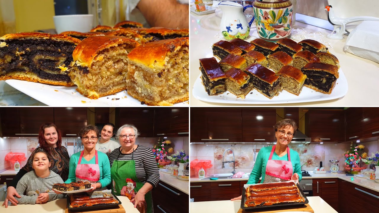 Baigli cu Mac și cu Nucă de la Eva administratoarea Patiseriei Macul Galben 😊🇷🇴