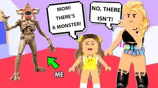 Trolling As A Demogorgon From Stranger Things In Roblox Roblox Admin Commands Funny Moments Youtube - red desined roblox