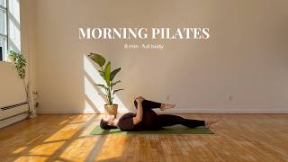 8 Min Morning Pilates for Beginners | Wake Up & Reset Your Body