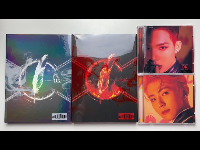 CIX サノク シール ステッカー ヨンヒ ♡Unboxing CIX 씨아이엑스 5th Mini Album OK Episode 1 : Ok