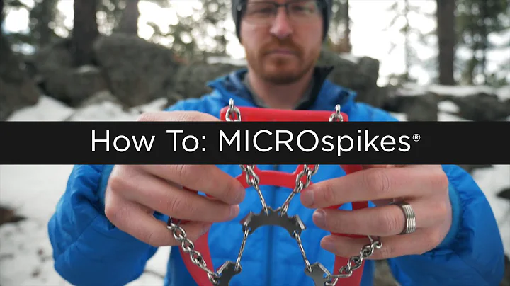 How To: Kahtoola MICROspikes® Footwear Traction