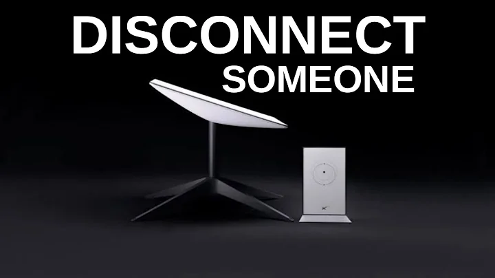 How to Disconnect Someone from Starlink