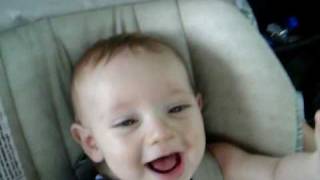 Baby Eating Camera