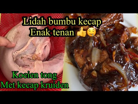 Resep Lidah Sapi Bumbu Kecap