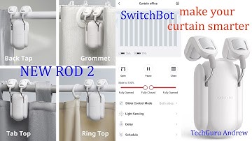SwitchBot Curtain Rod 2 SETUP