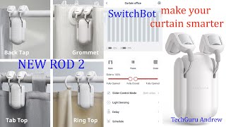 SwitchBot Curtain Rod 2 REVIEW & SETUP