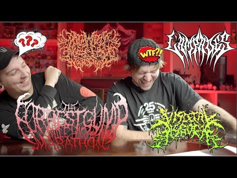 trying to guess HILARIOUSLY CRAZY metal band logo's..