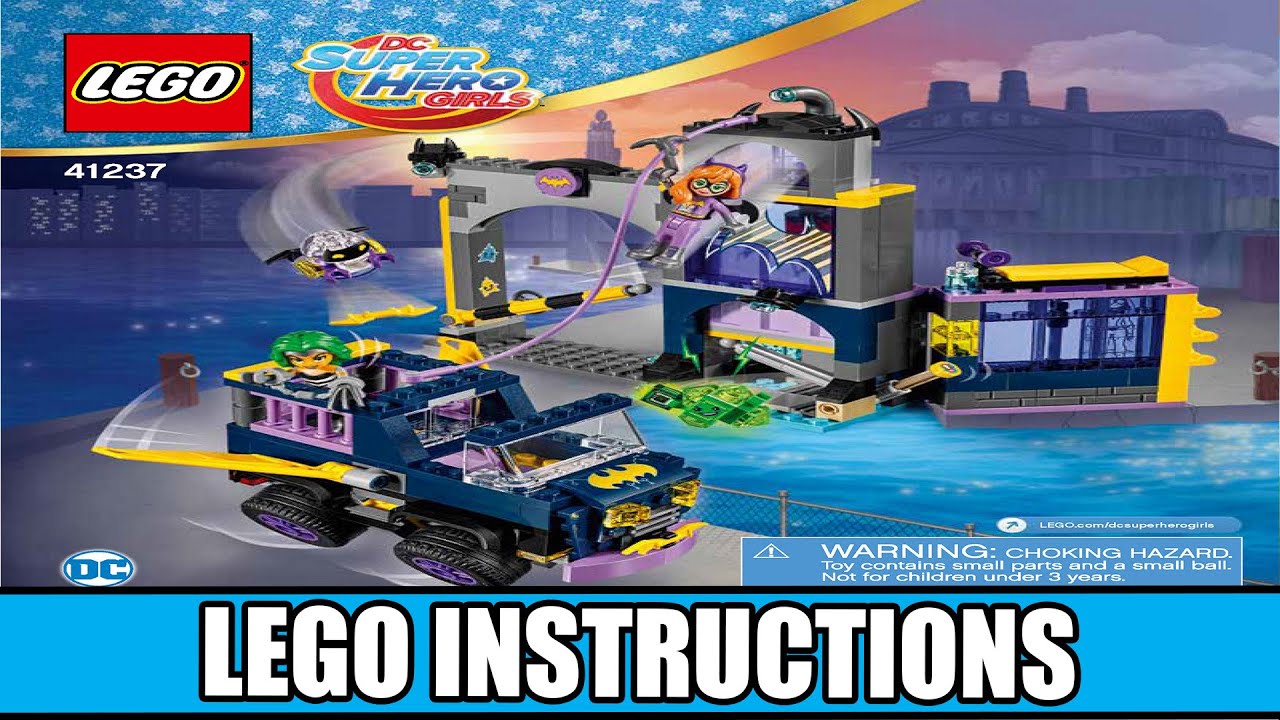 LEGO Instructions - DC Super Hero Girls - 41237 - Batgirl Secret Bunker