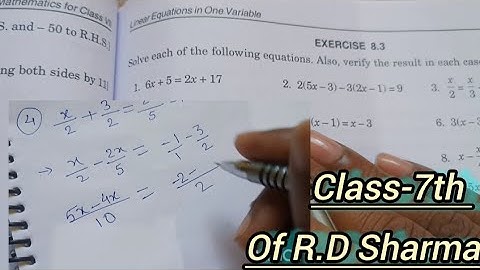 Class-7th maths Exercise 8.3 of R.D Sharma book by Dharmendra
