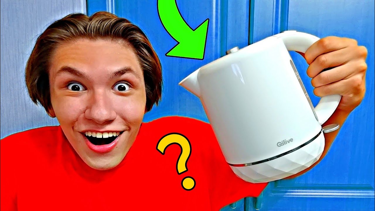 как открыть крышку чайника? - YouTube