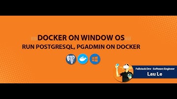 How to Install and Use PostgreSql, pgAdmin with Docker, VScode on Window OS