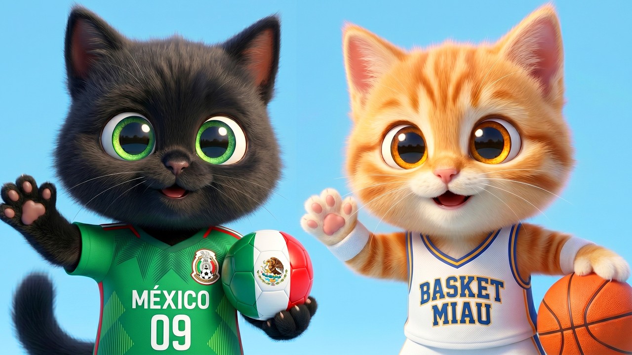 Watch Los GATITOS Deportistas 🏀😺 Canciones Infantiles Educativas | Deportes, Ejercicio sano para Niños on YouTube Watch Los GATITOS Deportistas 🏀😺 Canciones Infantiles Educativas | Deportes, Ejercicio sano para Niños on YouTube