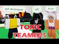 Toxic teamers in Mortem Metallum get destroyed...  | Roblox