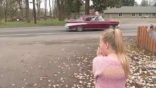 Community celebrates Jefferson girl's birthday with a surprise parade