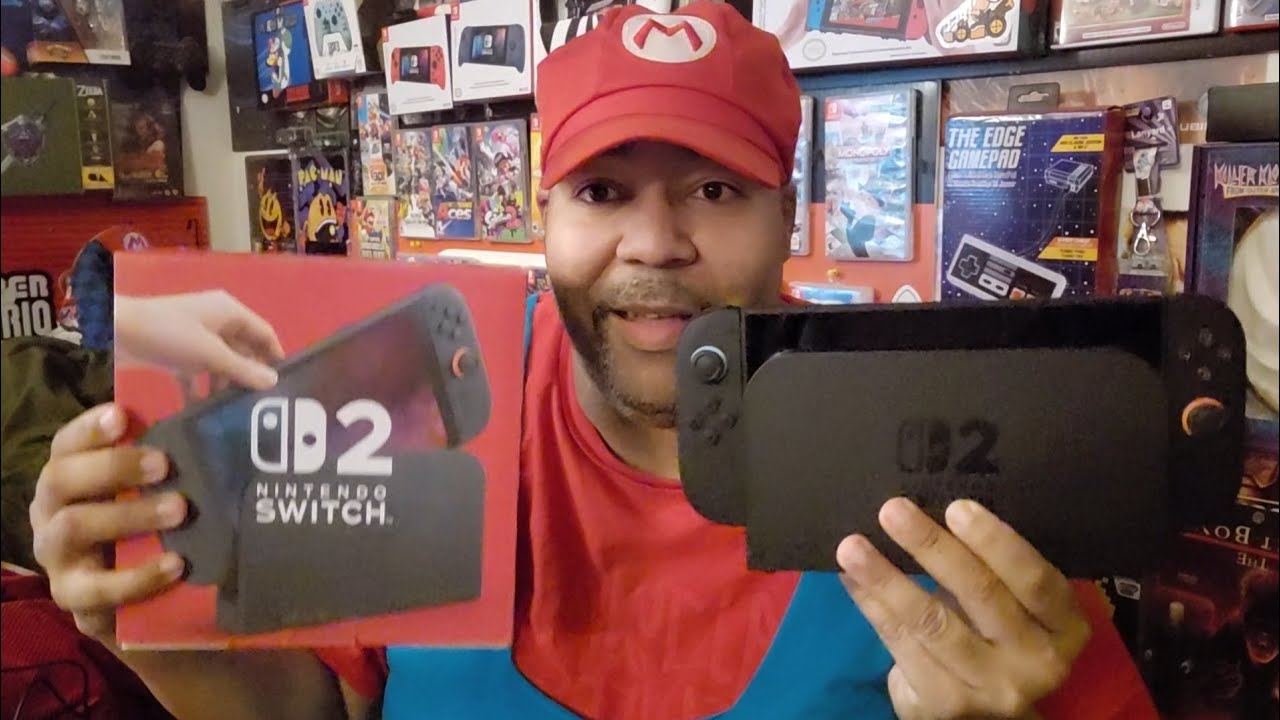 UNBOXING THE NINTENDO SWITCH 2 MARIO KART WORLD 🌎 BUNDLE!